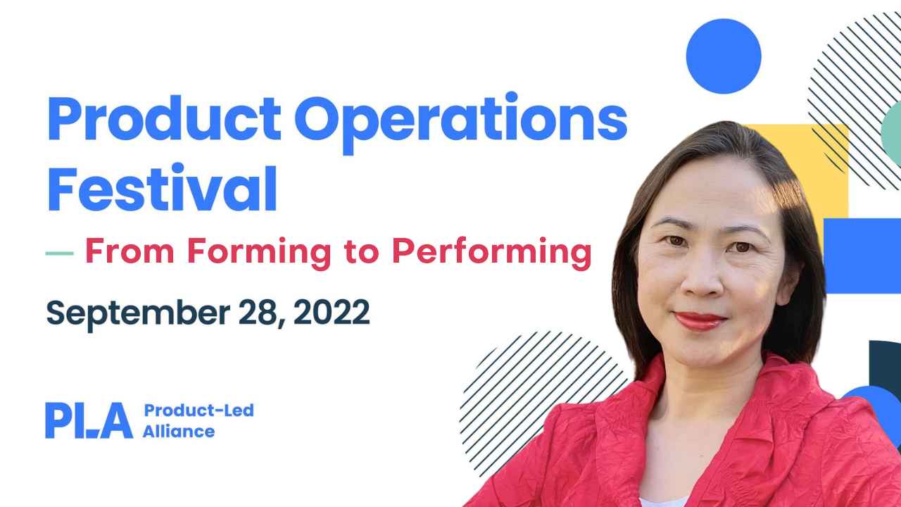 Becky Flint PLA Product Operations Festival 2022