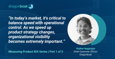 Product ROI Mini-Series - Sridhar Quote