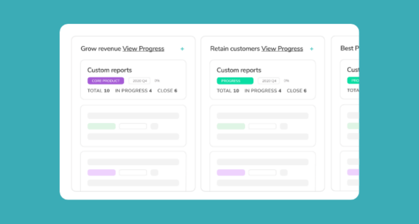 product management custom reports